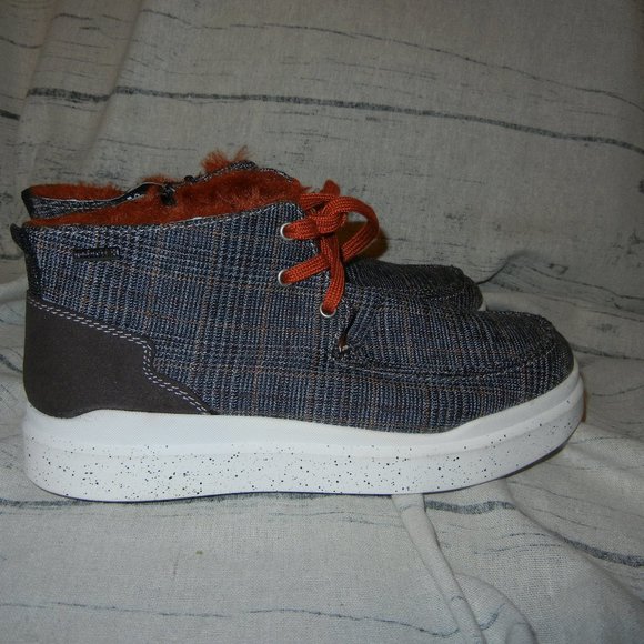 Romika Helsinki 02 Waterproof Plaid Print Faux Fur Lined Sneaker Booties NWOT - Picture 3 of 8